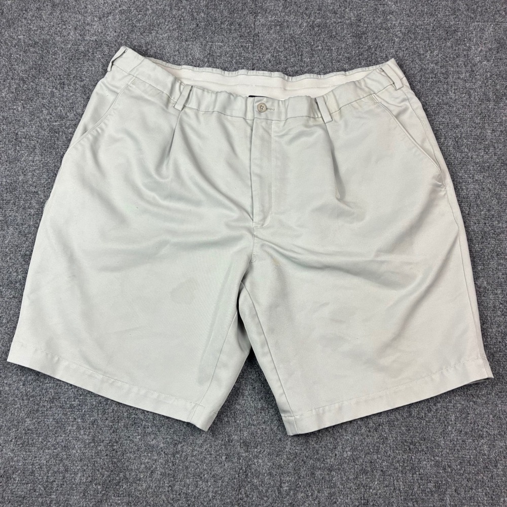 Nike Golf Mens Pleated Performance Shorts Gray Size 42 319889-081